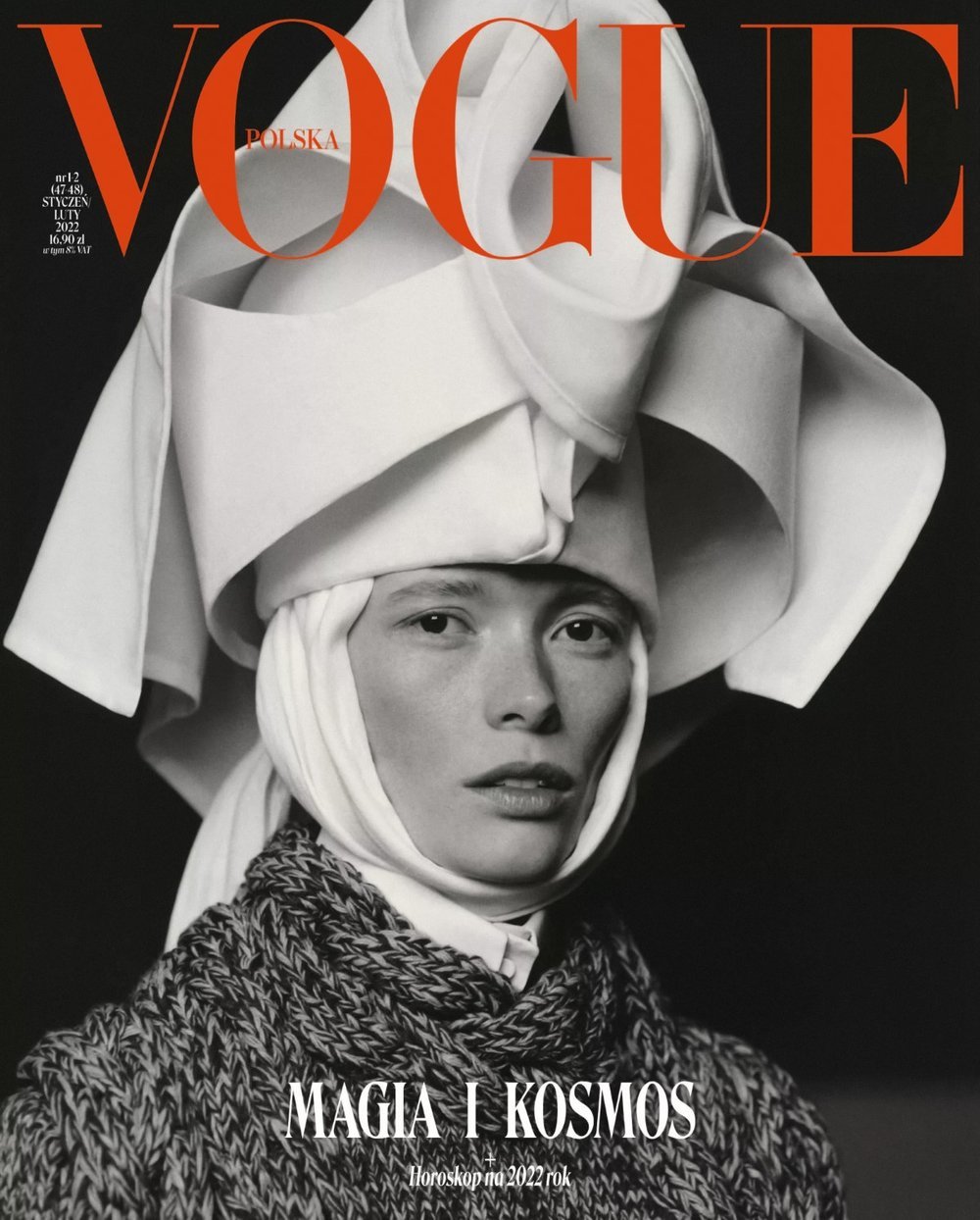 Julia Hafstrom Explores Fashion and Occult in Vogue Poland by Hill